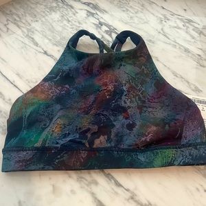 NWT Lululemon Cosmic Shift Energy Bra High Neck